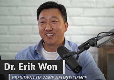 Dr. Erik Won being interviewed on The Broken Brain podcast