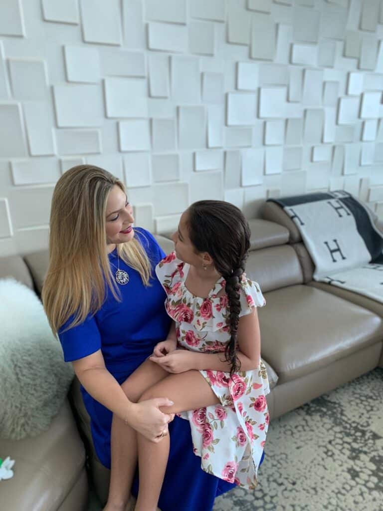 Raquel and her mother, Miriam